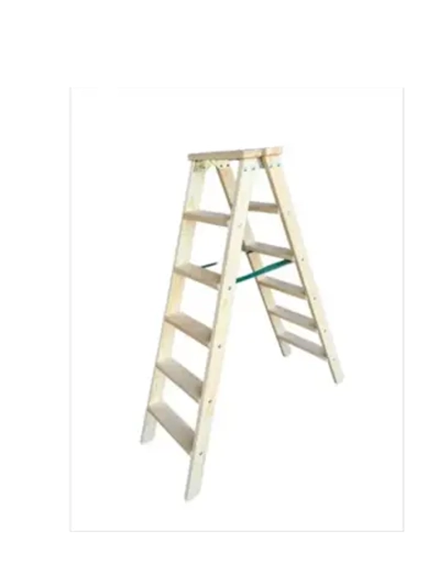 Стремянка деревянная 2х6 wide (рабоч. высота 2,85м)