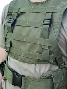 Фронтовая ременно-плечевая система (олива)