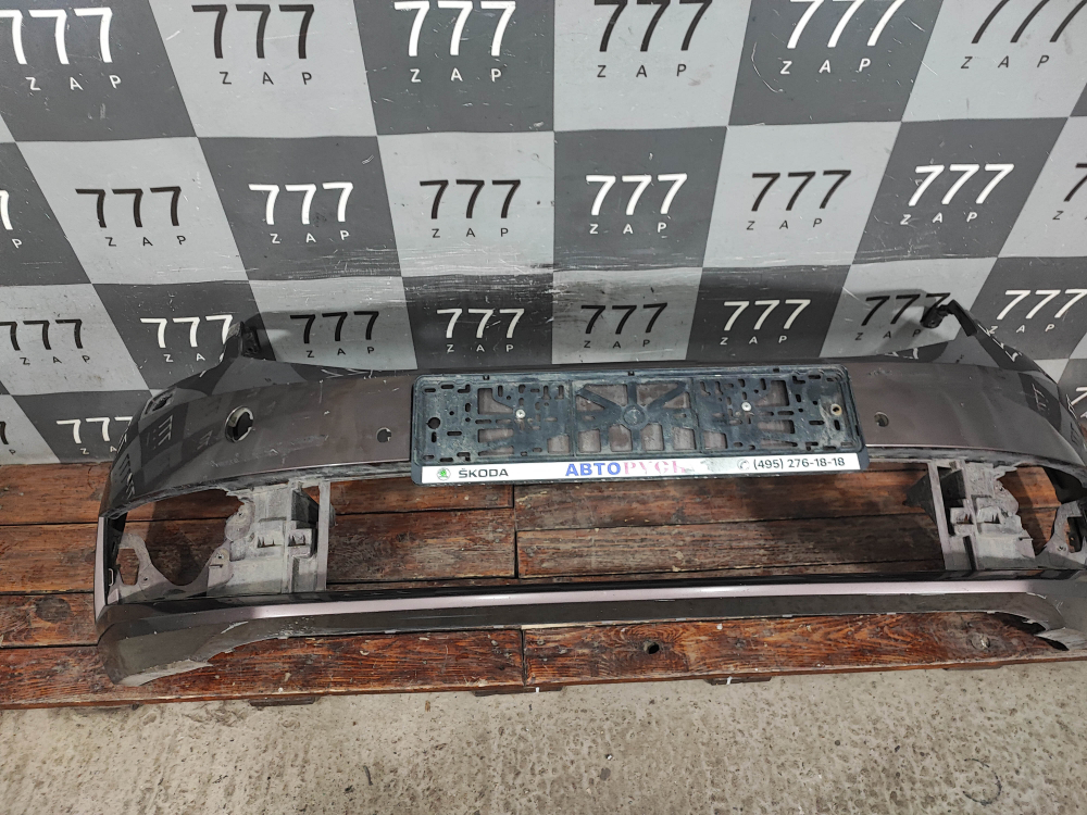 Бампер передний Skoda Octavia 3 (A7) 17-20 Б/У Оригинал 5EU807221F