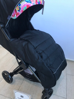 Коляска детская прогулочная BubaGO AXI арт.BG 115-1 color Black цвет Черная