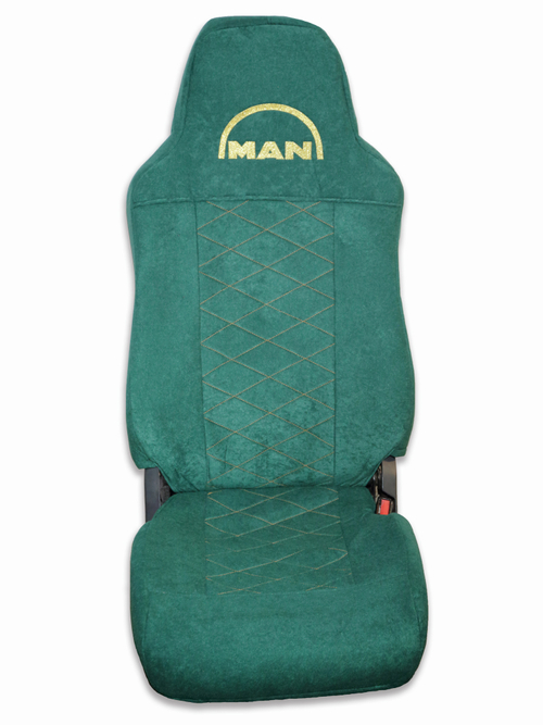 Чехлы MAN TGA (велюр, зеленый)