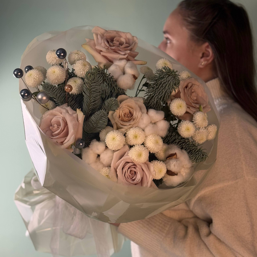 С16673 БУКЕТ "ЗИМНЯЯ НЕЖНОСТЬ"