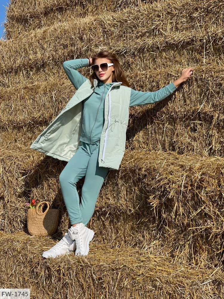 Тройка EY-7390 Фабрика Моды