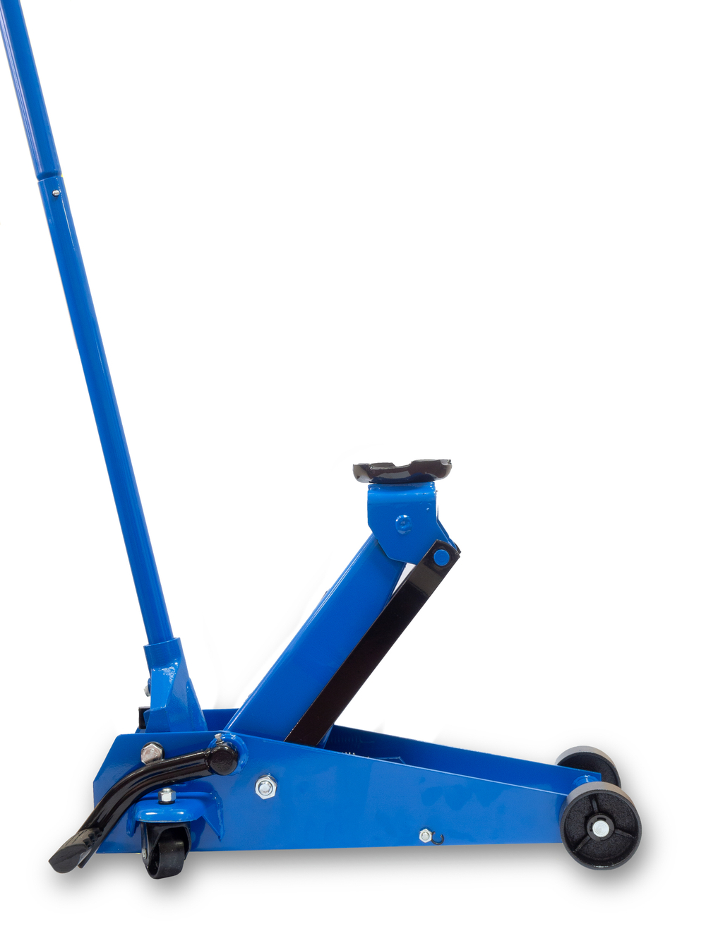 T31303 Домкрат подкатной 3 т. с доп. педалью быстрого подъема