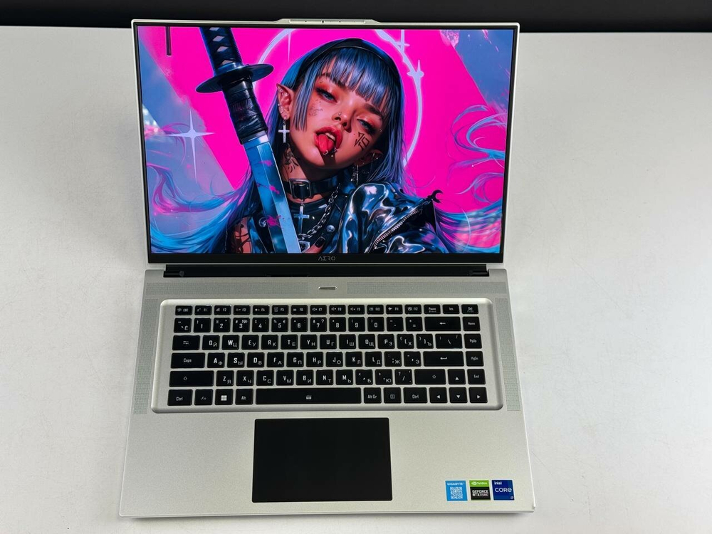 Ноутбук Gigabyte Aero 16 (RP86XE5) (Intel Core i7-12700H/16Gb/1Tb SSD/Nvidia RTX3070Ti/16' 4K+ OLED/Win11)
