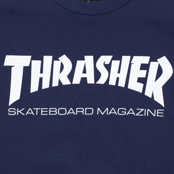 Футболка Thrasher Skate Mag (navy/white) артикул: - купить в магазине Дайс