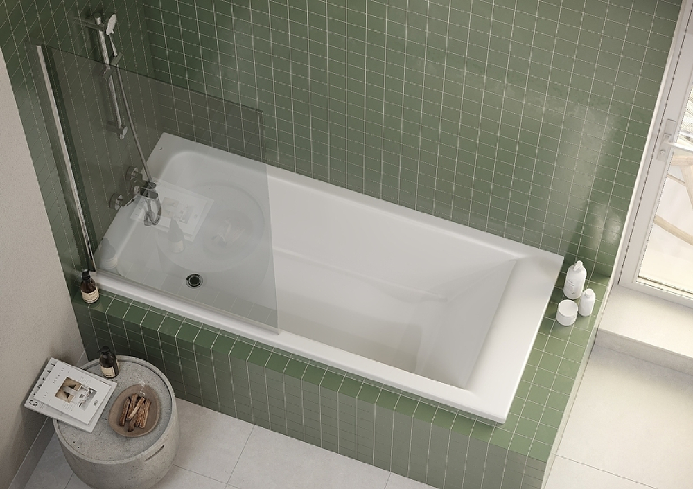 Акриловая ванна Roca Easy 170x80 ZRU9307624 без гидромассажа