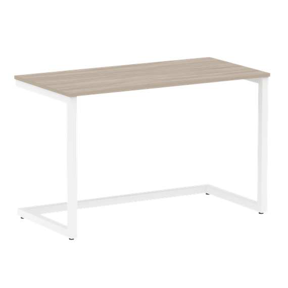 Home Office Стол письменный VR.SP-2-118 Дуб Аттик/Металл Белый 1180*600*750