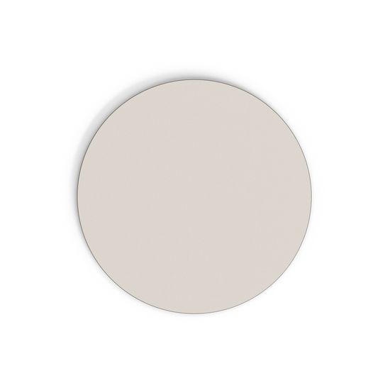 Круглая столешница для сада Tiaret, белая, Ø 68