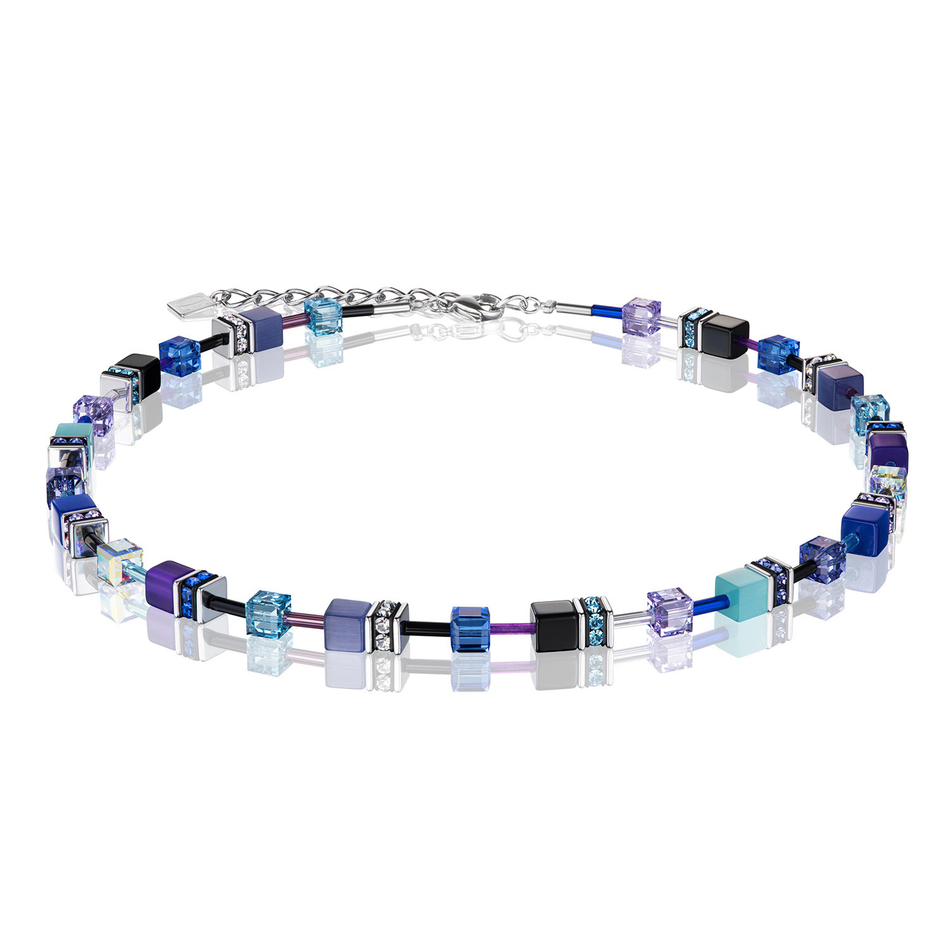 Колье Coeur de Lion Blue-Purple 2838/10-0708