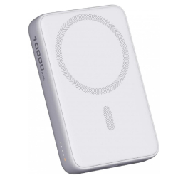 Внешний аккумулятор Aukey внешний аккумулятор Magnetic 10000 Qi White (APB-PB-MS04WH)