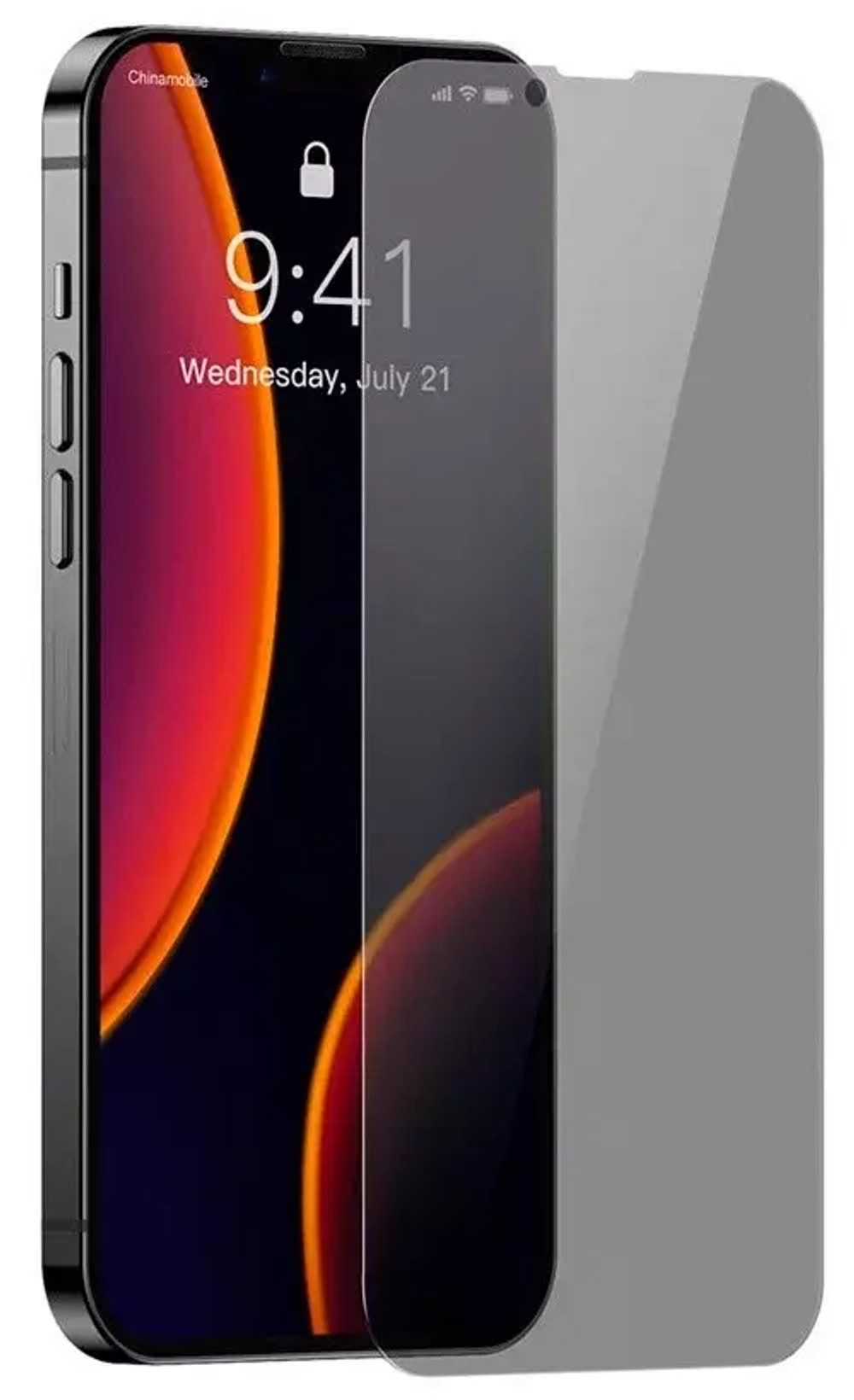 Защитное стекло iPhone 13 Pro Max/14 Plus антишпион