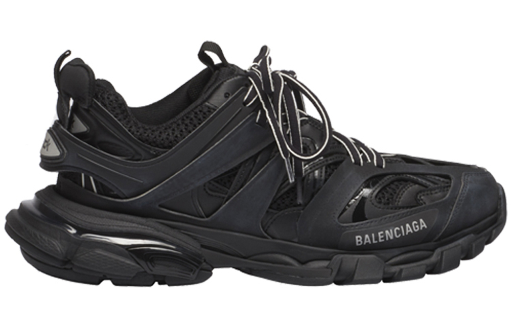 Balenciaga Balenciaga Track 1.0 embossed logo low-cut daddy shoes women's Black