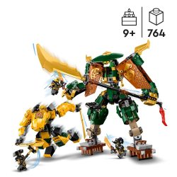 LEGO Ninjago — Механическая команда ниндзя Ллойда и Арина 71794 / артикул   71794  / GTIN 5702017413082