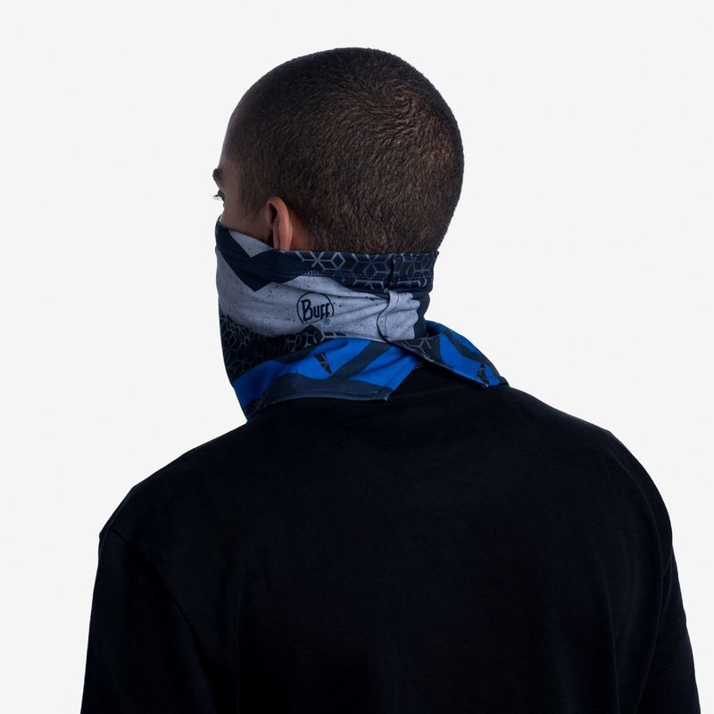 Шарф-труба сноубордическая Buff Bandana Tech Fleece Ephem Blue Фото 7