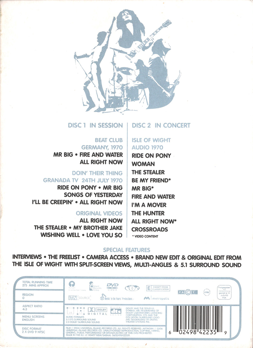 Free / Forever (Limited Edition)(2DVD)