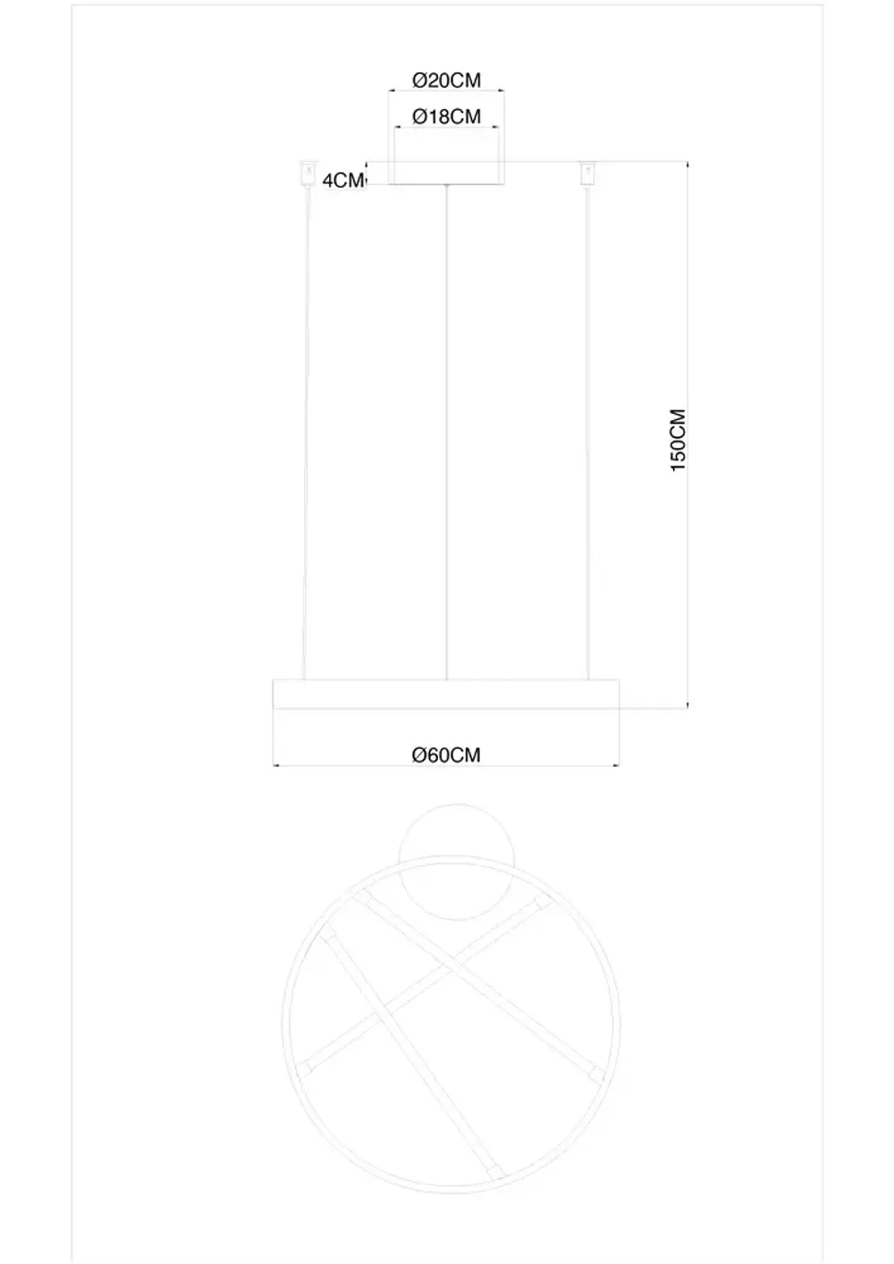 Подвесная люстра Arte lamp