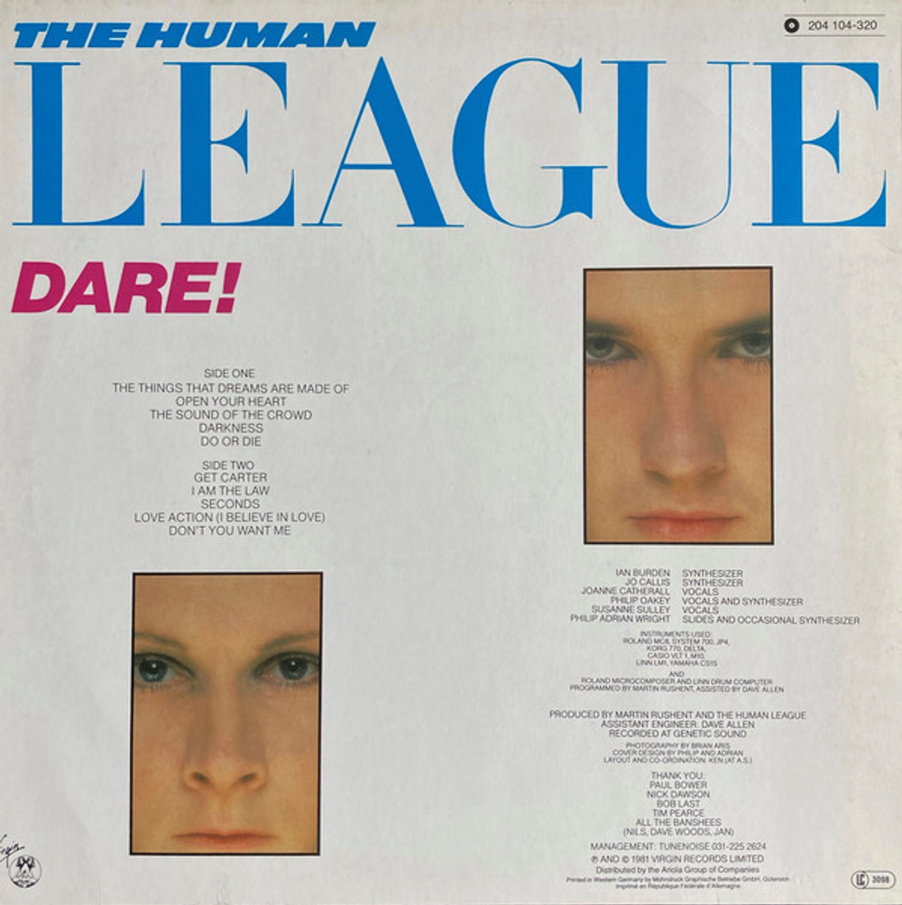 The Human League / Dare! (LP)