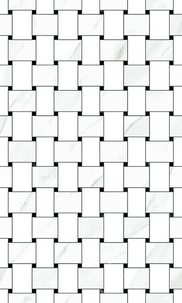 Geotiles Neptune Tangle Blanco 33.3x55