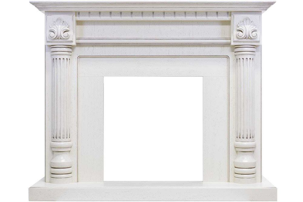 Портал Royal Flame Edinburg - Слоновая кость с патиной