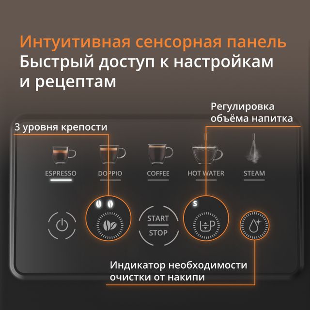 Автоматическая кофемашина KRUPS My Coffee + EA201BE0