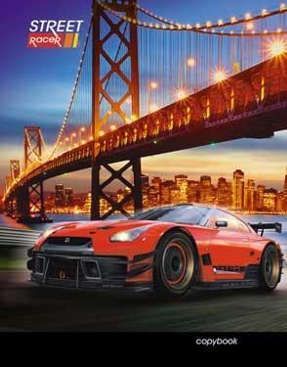 Тетрадь 48л. кл. "Автомобиль" (Апплика)