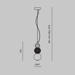 Подвесной светильник Maytoni P069PL-L16CH3K