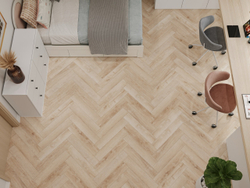 Ламинат SPC CronaFloor Herringbone Дуб Дижон