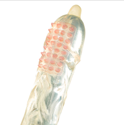 Презервативы с мягкими шипами Elasun G-Spot Air Bag X5 - 1 уп (6 шт)