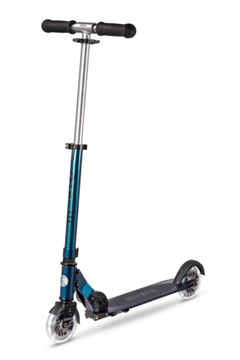 Самокат Micro Sprite жемчужно-зелёный LED