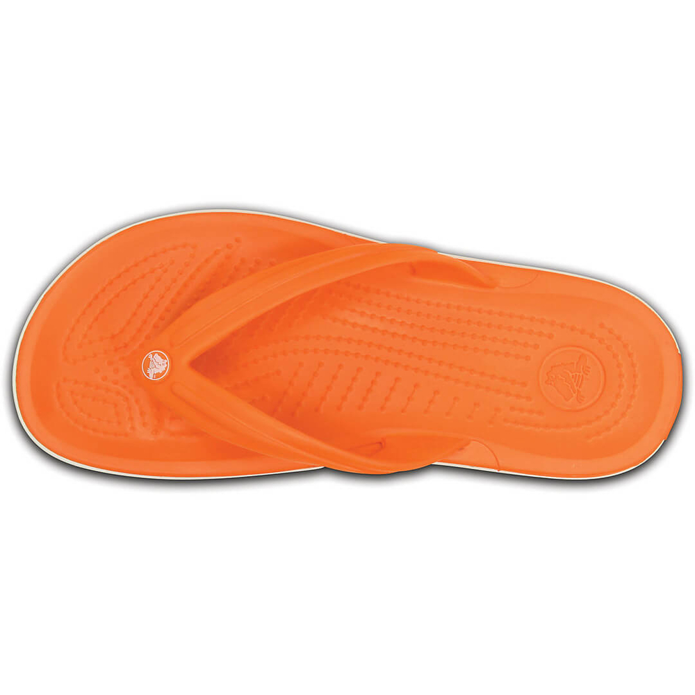 Шлепанцы Crocs Crocband Flip Оранжевые