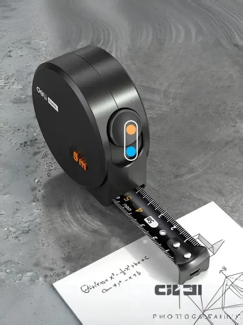 Рулетка строительная Deli 3 метров. Рулетка измерительная