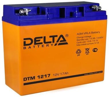 Аккумуляторы Delta DTM 1217 - фото 1