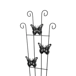 Опора для растений декоративная из металлич. проволоки(300х900мм, узор-бабочки) WMC TOOLS WMC-TG6101010