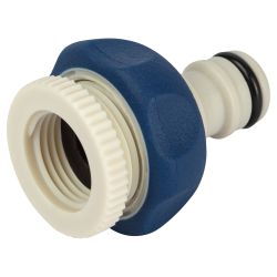 GWTA20-055 GREEN APPLE Штуцер резьбовой 12мм-19мм (1/2-3/4) внутренняя резьба, пластик, TPR (20/200/ | Аксессуары для полива Green Apple