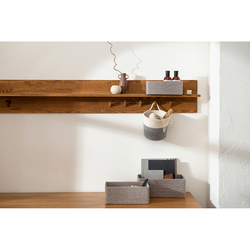 Корзина для хранения Bergenson Bjorn Lian 34х22х14см светло-серая