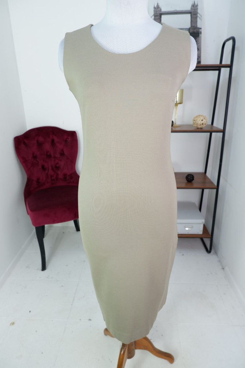 Платье PEPEN футляр с шелком в составе 46 размер