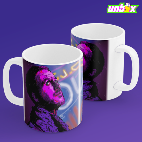 Кружка Райан Гослинг Neon Edition