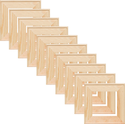 Глухой подрамник 30x30 см. сеч. 40х18 мм. (10 штук)