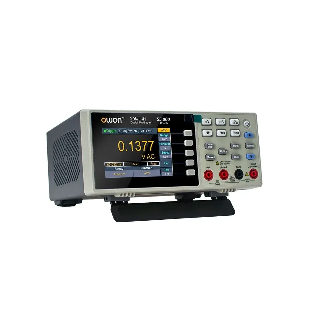 Mультиметр XDM1141 OWON настольный цветной LCD разрядность 55000