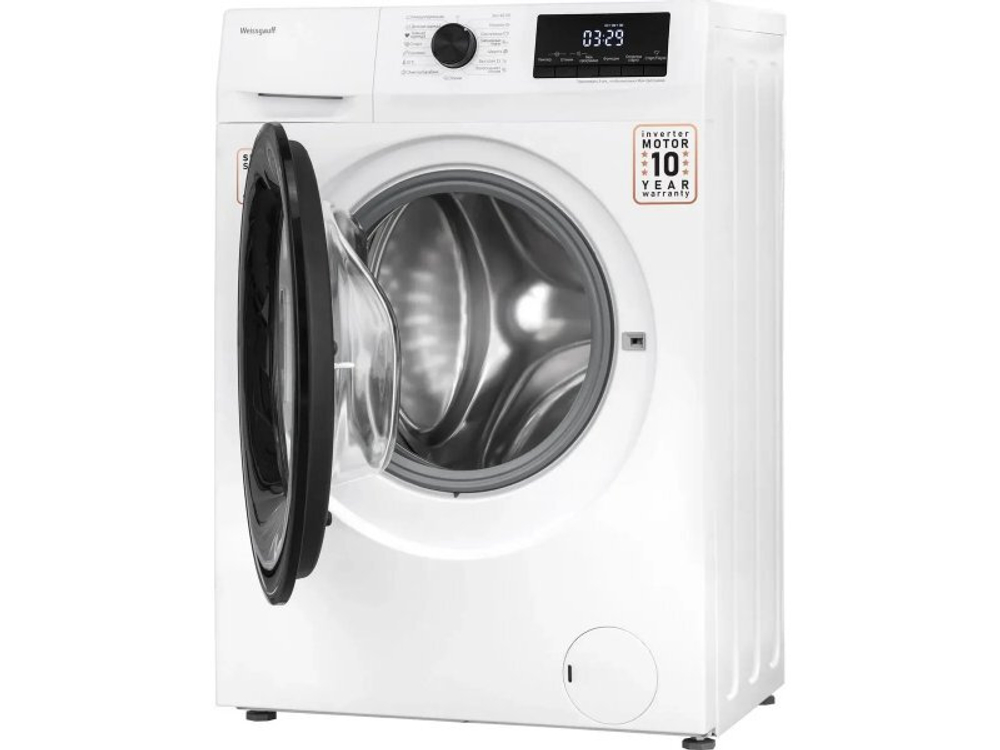Стиральная машина узкая Weissgauff WM 4657 Inverter Steam