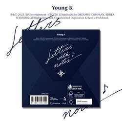 Альбом YOUNG K (DAY6) - LETTERS WITH NOTES DIGIPACK Version