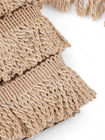 Бахрома -жгут, 6,5 см, цвет бежевый, 10892779