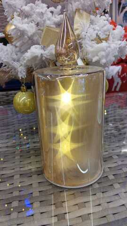 Светильник декоративный Свеча электронная LED 7х16х7см арт.92535