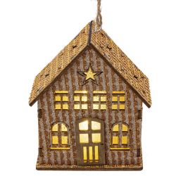 GAEM Изделие декоративное с подсветкой "Домик" (LR54Х3), L9,5 W5,5 H10,5 см