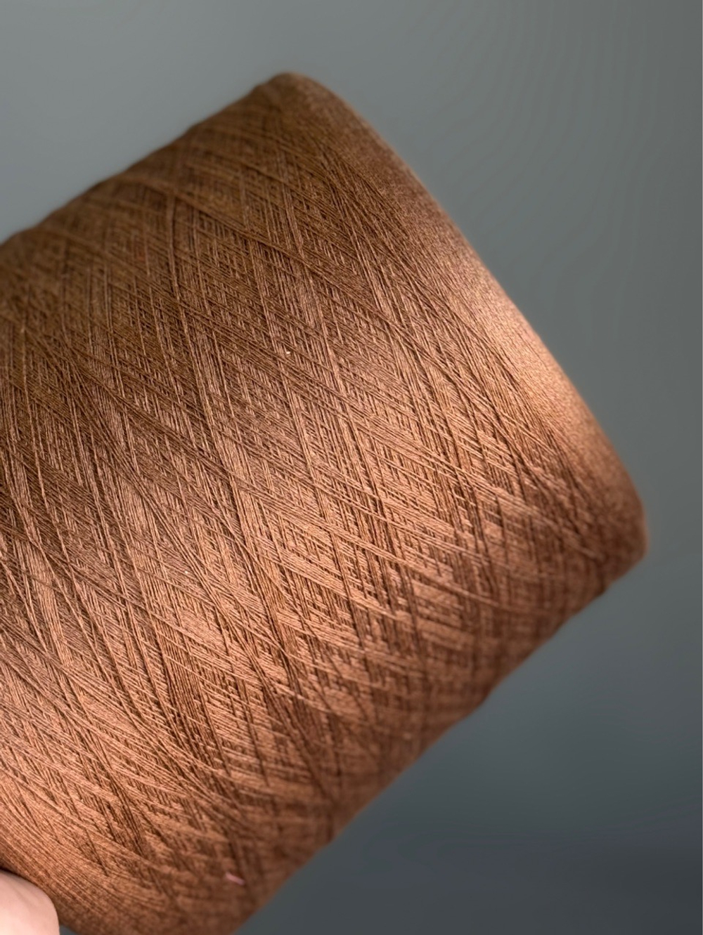 Пряжа Botto Giuzeppe Moorea 2/120х2 (55% шелкмалбери, 45% хлопок) 3000 м/100 гр, загар