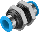 Муфта цанговая для панельного монтажа прямая Festo QSS-12-20 (комплект 20 шт)