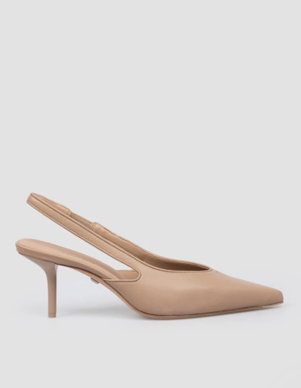 Туфли Max Mara SOFTSLING в бежевом цвете