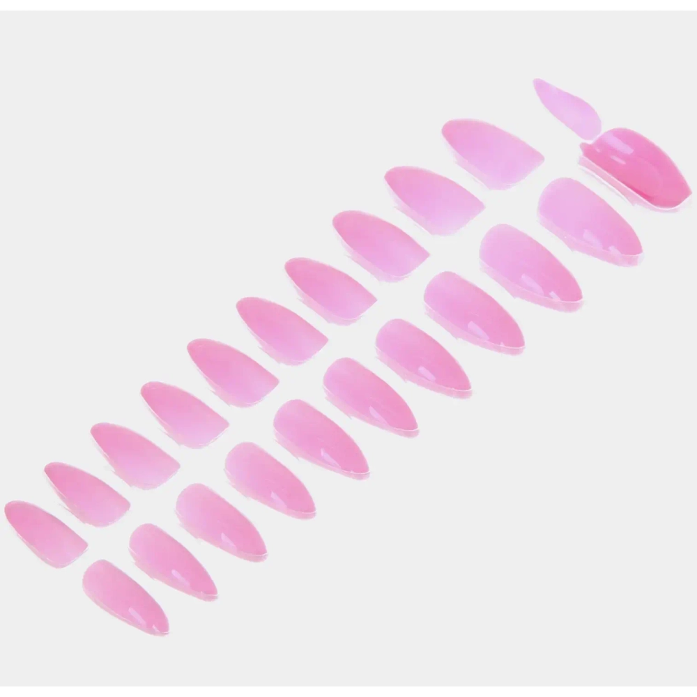 Ногти накладные на клеевых пластинах 24шт «ТЫПРЕКРАСНА!», цвет розовая лаванда, длина 2.3см