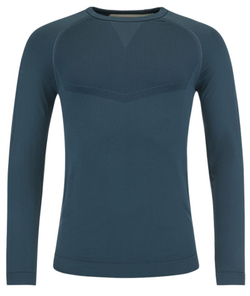 Теннисная футболка Head Flex Seamless Longsleeve - Blue